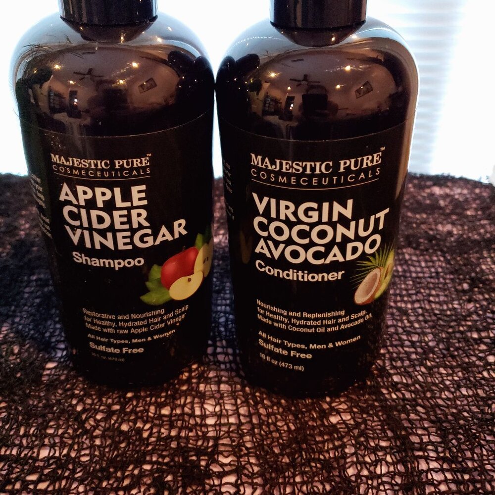 Majestic Pure Organic Shampoo and Conditioner